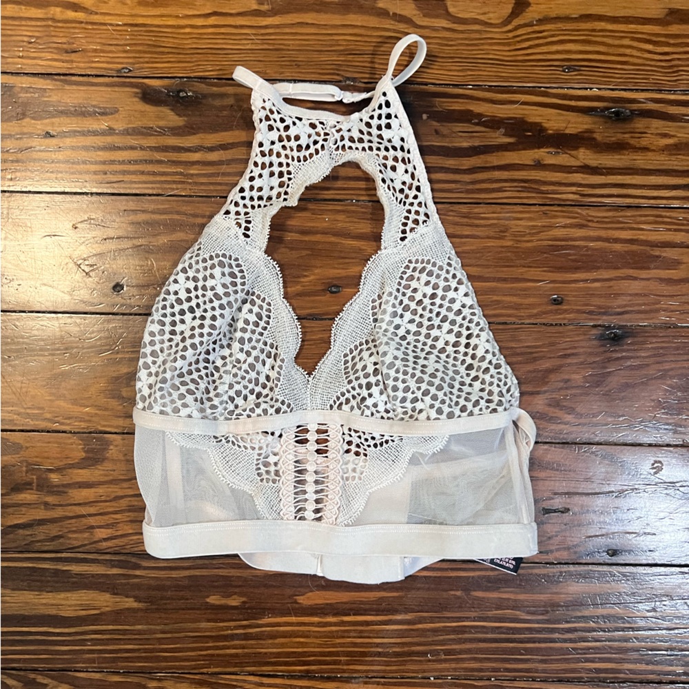 Elegant light pink Lace Bralette